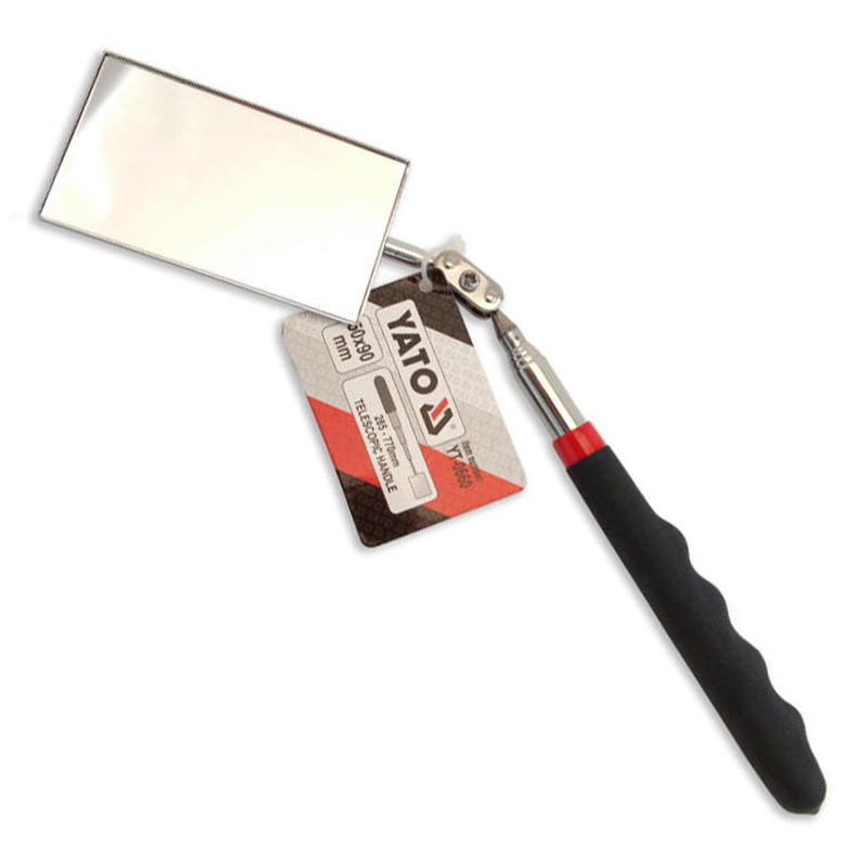 YATO YT-0660 Telescopic mirror inspection mirror kfz tool 28.5-77cm