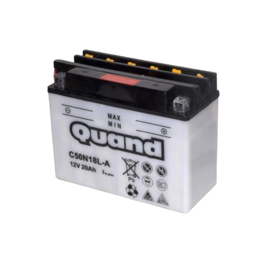 Quand C50N18L-A Motorradbatterie Batterie Motorrad 260A 20Ah Harley Honda Suzuki