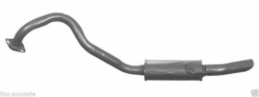 Final silencer Endpuff exhaust behind Nissan Patrol GR II 2.8 3.0 TD DTI