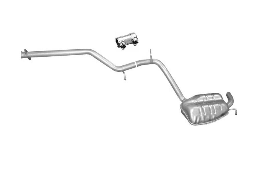 Endschalldämpfer Endtopf Auspuff hinten Mercedes E-Klasse E270 E320 T CDI links