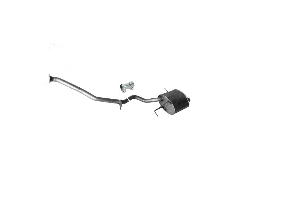 Field silencer left end pot exhaust at the rear for BMW X5 E53 SUV 3.0 231PS M54