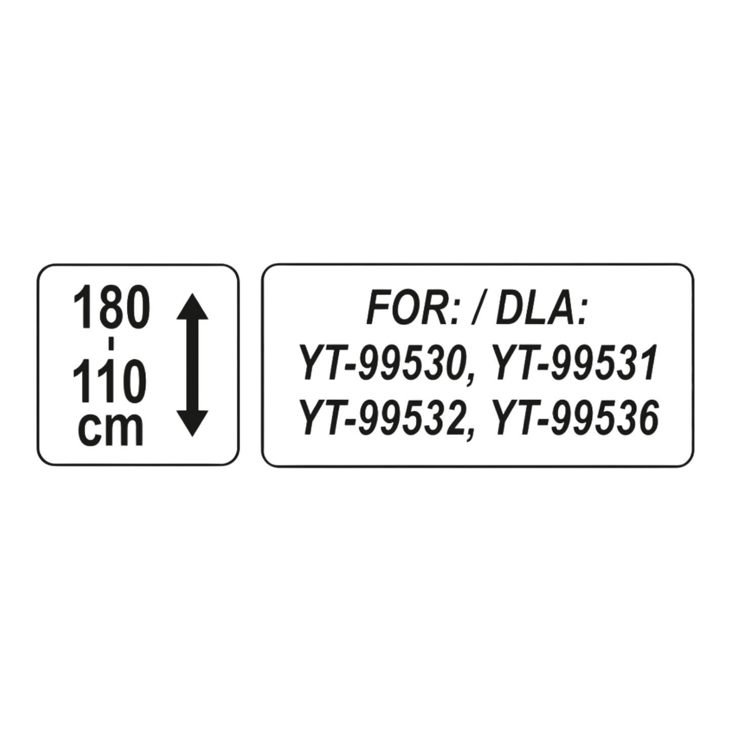 Dreibein Stativ Ständer Halter Standfuß Infrarotstrahler Beleuchtung 110-180 cm