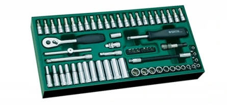 SATA workshop trolley 299Tlg tool trolley equipped with toolbox 7 drawers