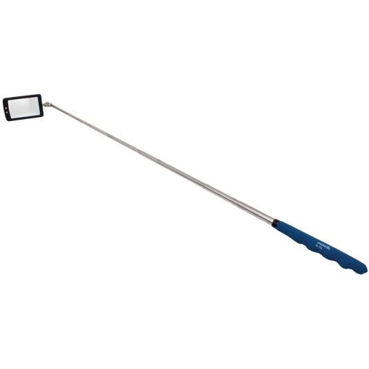 LED Teleskop beleuchtet Such Spiegel Inspektionsspiegel Lampe 87cm Kfz Werkstatt