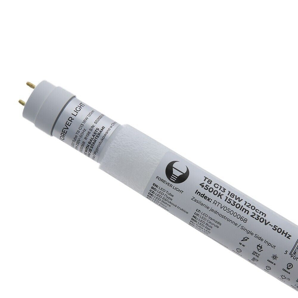 5x LED Leuchtstoffröhre 120cm T8 G13 Neonröhre Röhre Lampe 18W 4500K Neutral