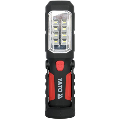 Werkstattlampe Arbeitsleuchte 280lm Taschenlampe Kfz Auto Handlampe 8+1 LED 3xAA