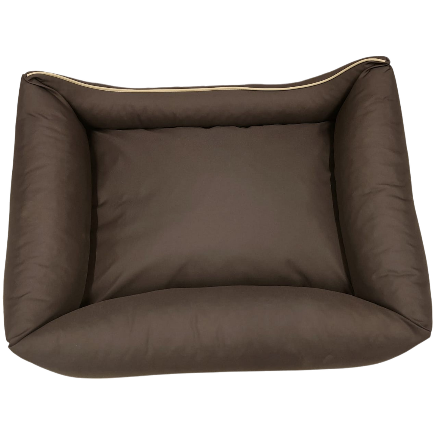 Hundebett Hundekorb Hundekissen Hundesofa Liegeplatz Polyester Korb Gr.L Braun