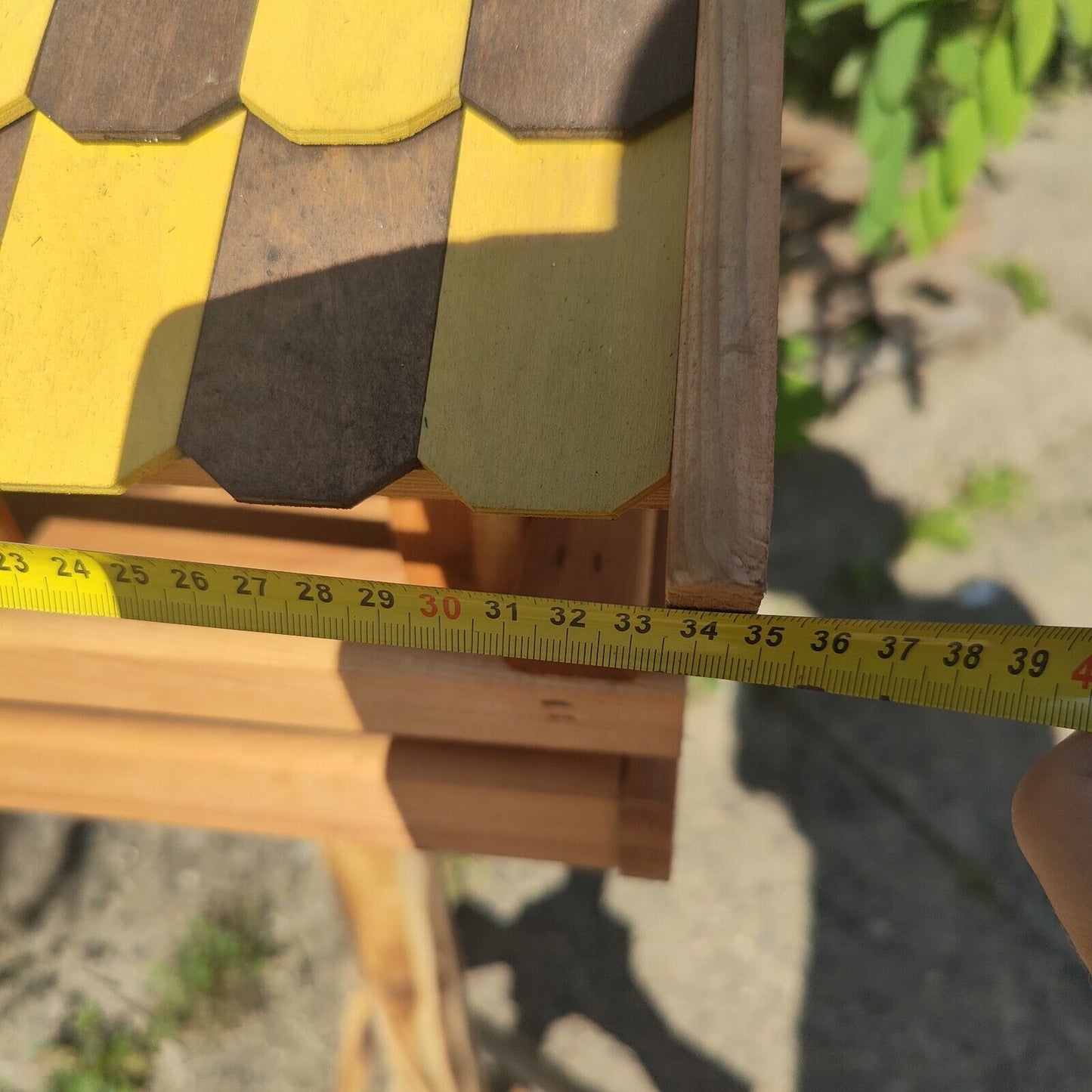 Futterhaus Vogelhaus Vogelvilla  Vogelfutterhaus  Nr. 30 schöne Schindeln