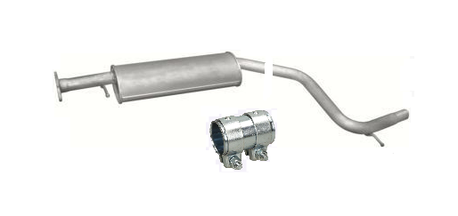 Mittelschalldämpfer Mitteltopf Auspuff Abgas für Ford Mondeo III 1.8 16V 00-2007