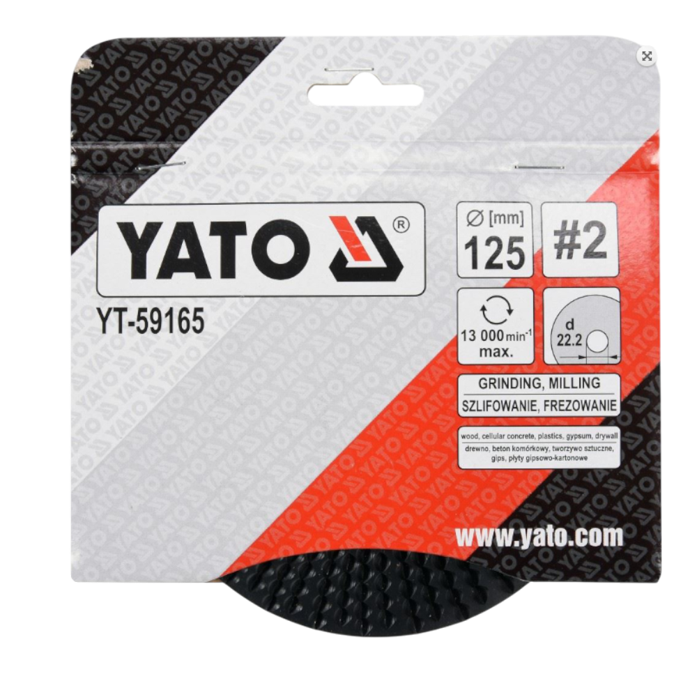 Schleifscheibe für Holz - Raspelscheibe Flexscheibe für Winkelschleifer 125mm