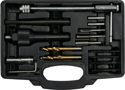 Yato YT-05342 abgerissene abgebrochene Glühkerzen Ausbauset Demontage Kit 16tlg