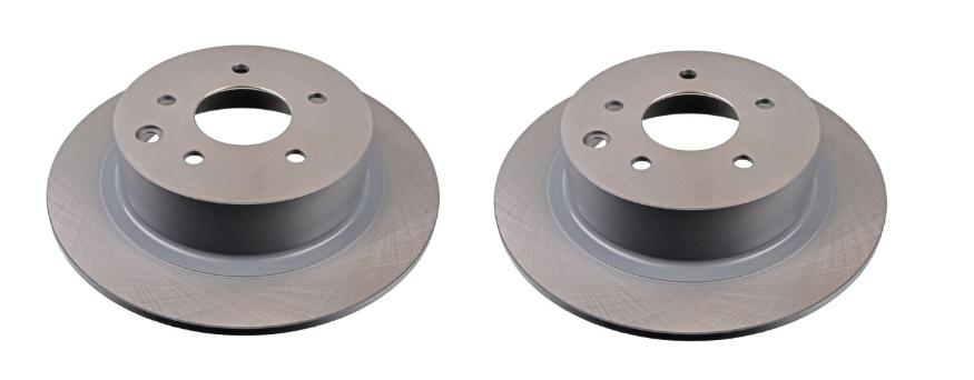2x Bremsscheiben Satz hinten für Nissan Qashqai I Juke NV200 Altima Teana Pulsar