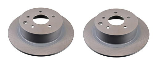 2x Bremsscheiben Satz hinten für Nissan Qashqai I Juke NV200 Altima Teana Pulsar