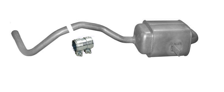 Endschalldämpfer Endtopf Auspuff für Renault Megane III Scenic 1.4 TCe 08-16