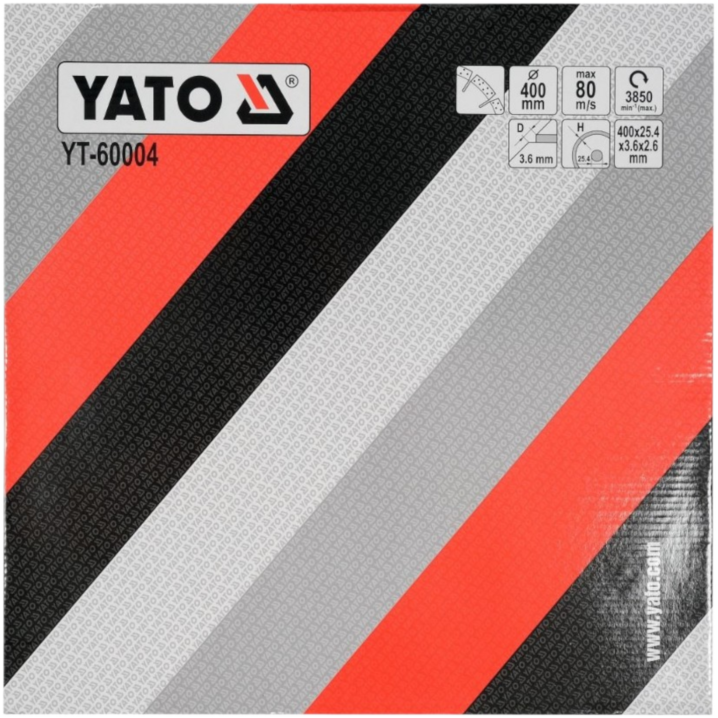 Diamant-Trennscheibe 400 x 25,4 Fliesen Beton Mauerwerk Stein Granit Ziegel