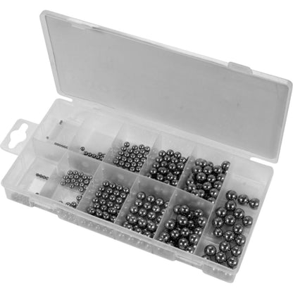 Stahlkugel Kugellager Set 470 Sortiment 2,4 3,2 4 4,8 5,6 6,3 7,1 7,9 8,7 9,5 10,3