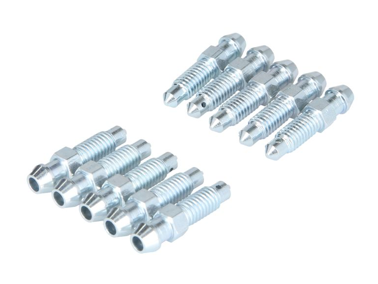 10x Entlüftungsschraube Bremssattel Entlüfternippel Ventil Universal 29mm M6x1