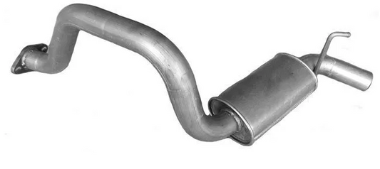 Final silencer end pot exhaust for Ssangyong Korando 2.0 2.3 2.9 TD TDIC