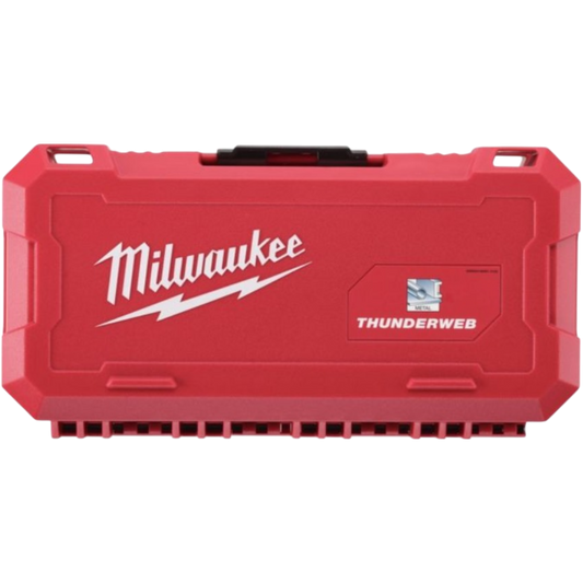 Milwaukee HSS-G Metallbohrer 19tlg Set Thunderweb 1-10 Stahlbohrer Eisenbohrer