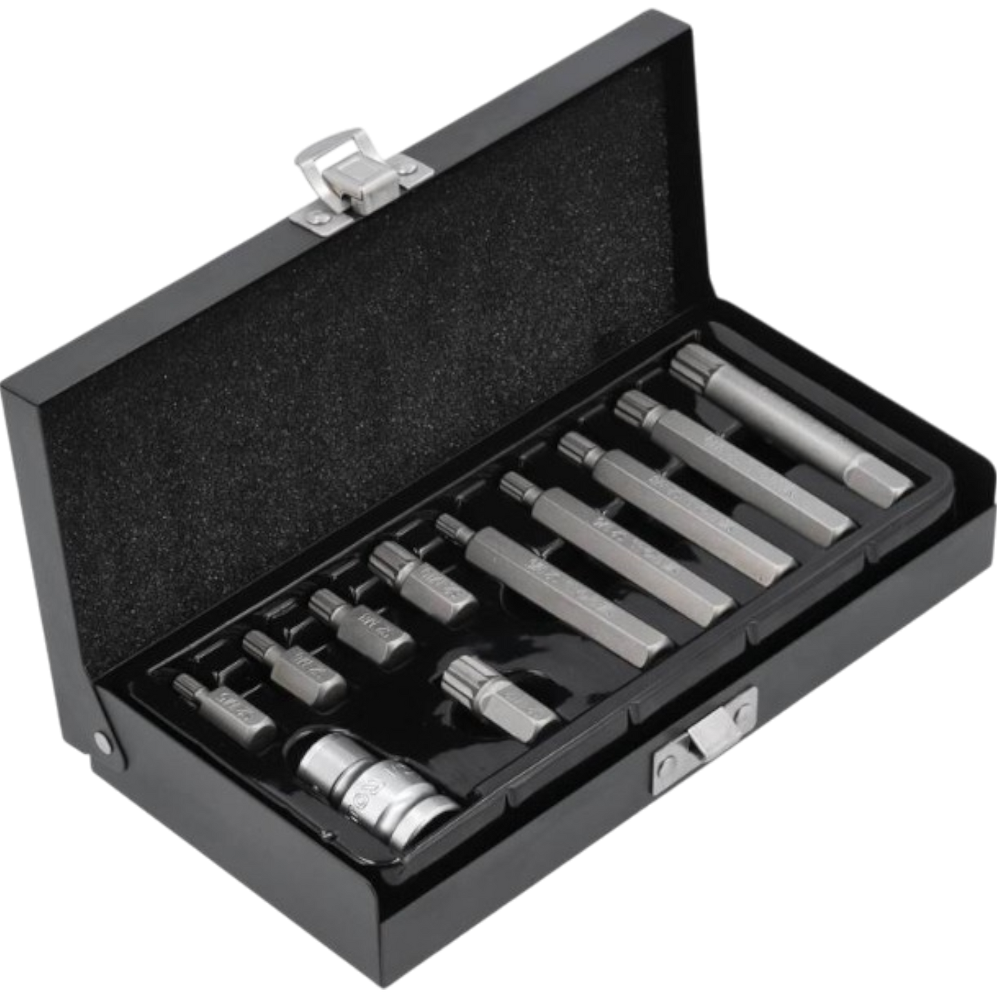 Vielzahn XZN 12-Kant Bit SPLINE Stecknuss Steckschlüssel M5 M6 M8 M10 M12 11tlg