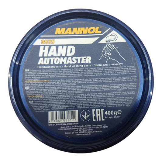 Mannol Handwaschpaste 400g Handreiniger Werkstatt Seife Hand Automaster 0,4kg