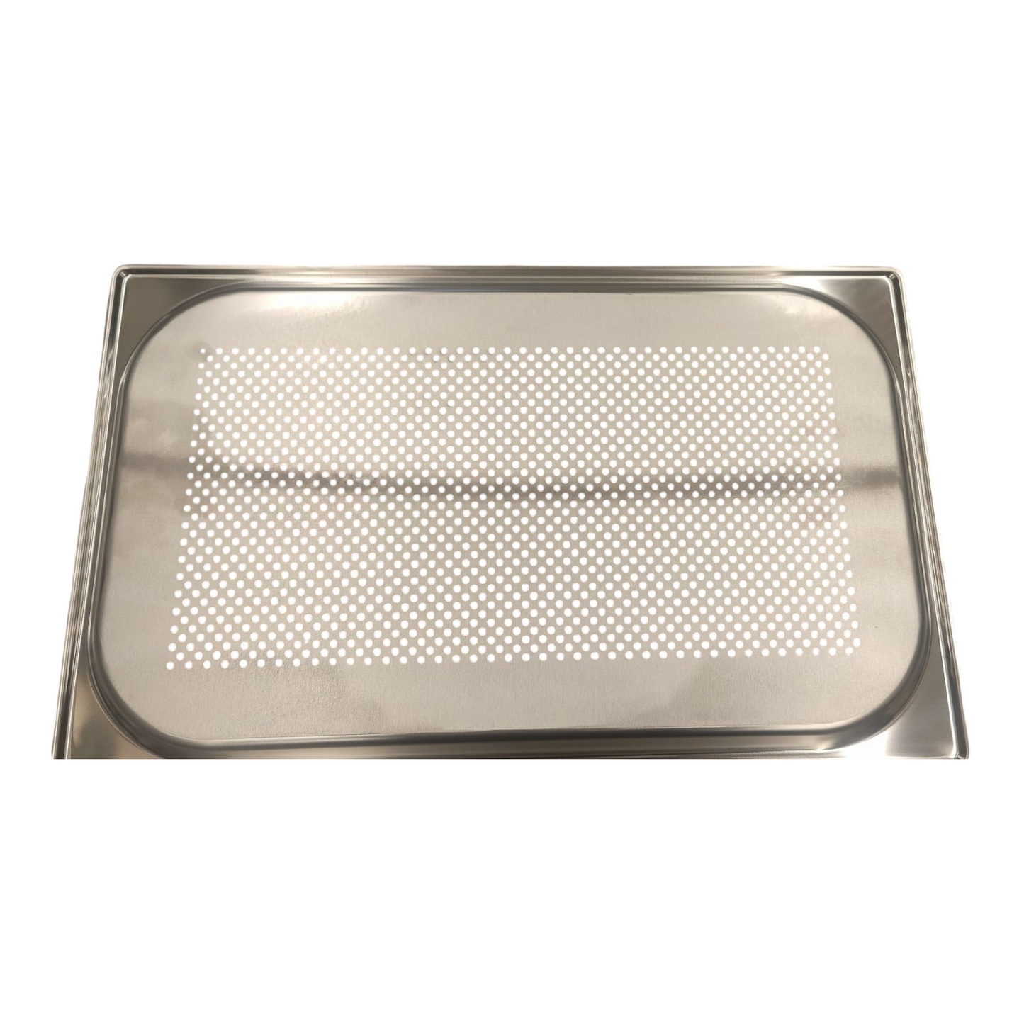 GN 1/1 Gastronomischer Behälter Gastronorm 20mm 3L Essen Abtropf Loch Tablet