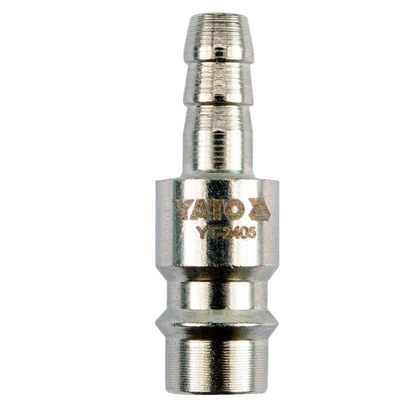 Schnellkupplung 1x Druckluft 3/8" / 8 mm Schlauch D-Buchse Außengewinde 40 mm