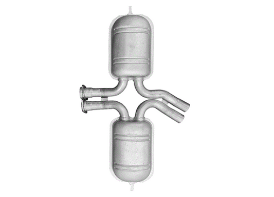 Mittelschalldämpfer Mitteltopf Auspuff für Mercedes S Klasse W126 420SE 500SE