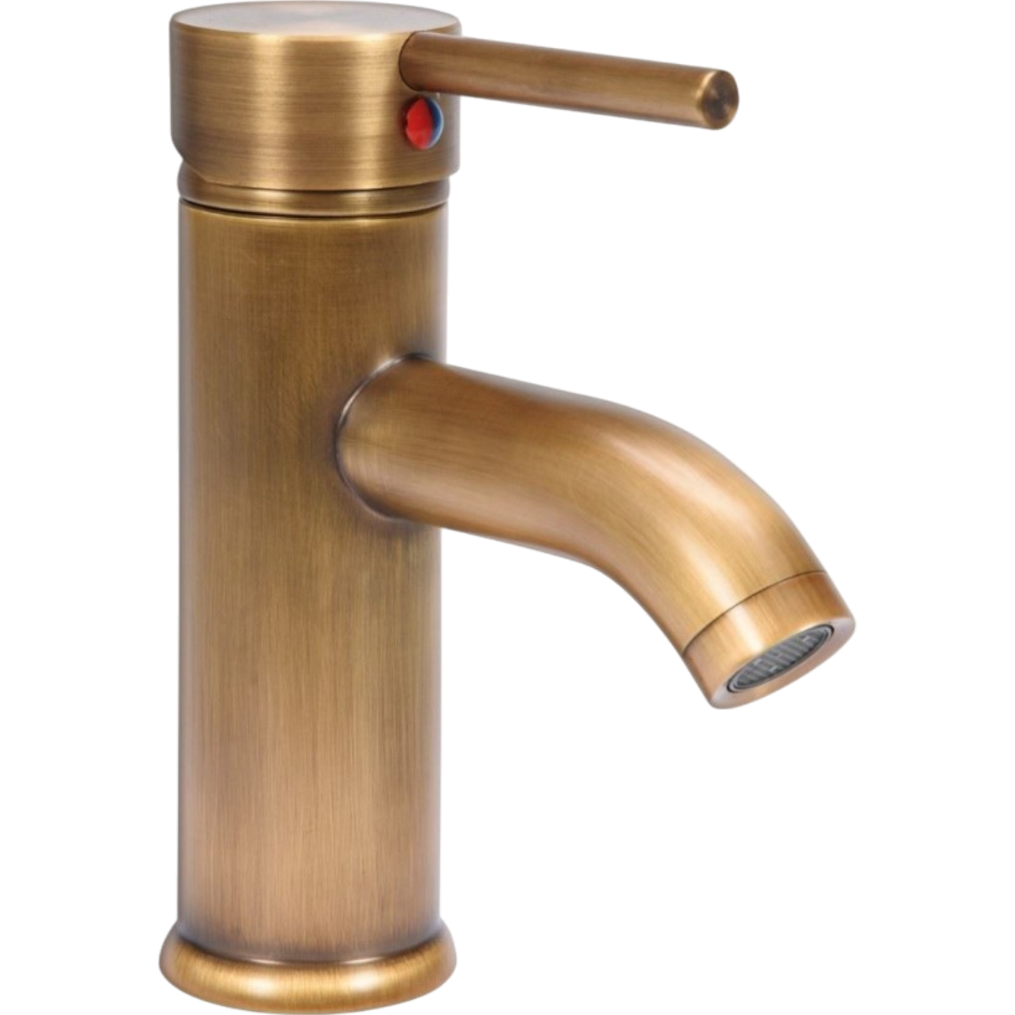 Wasserhahn Waschtischarmatur Waschbecken Badarmatur Einhebel Retro Bronze