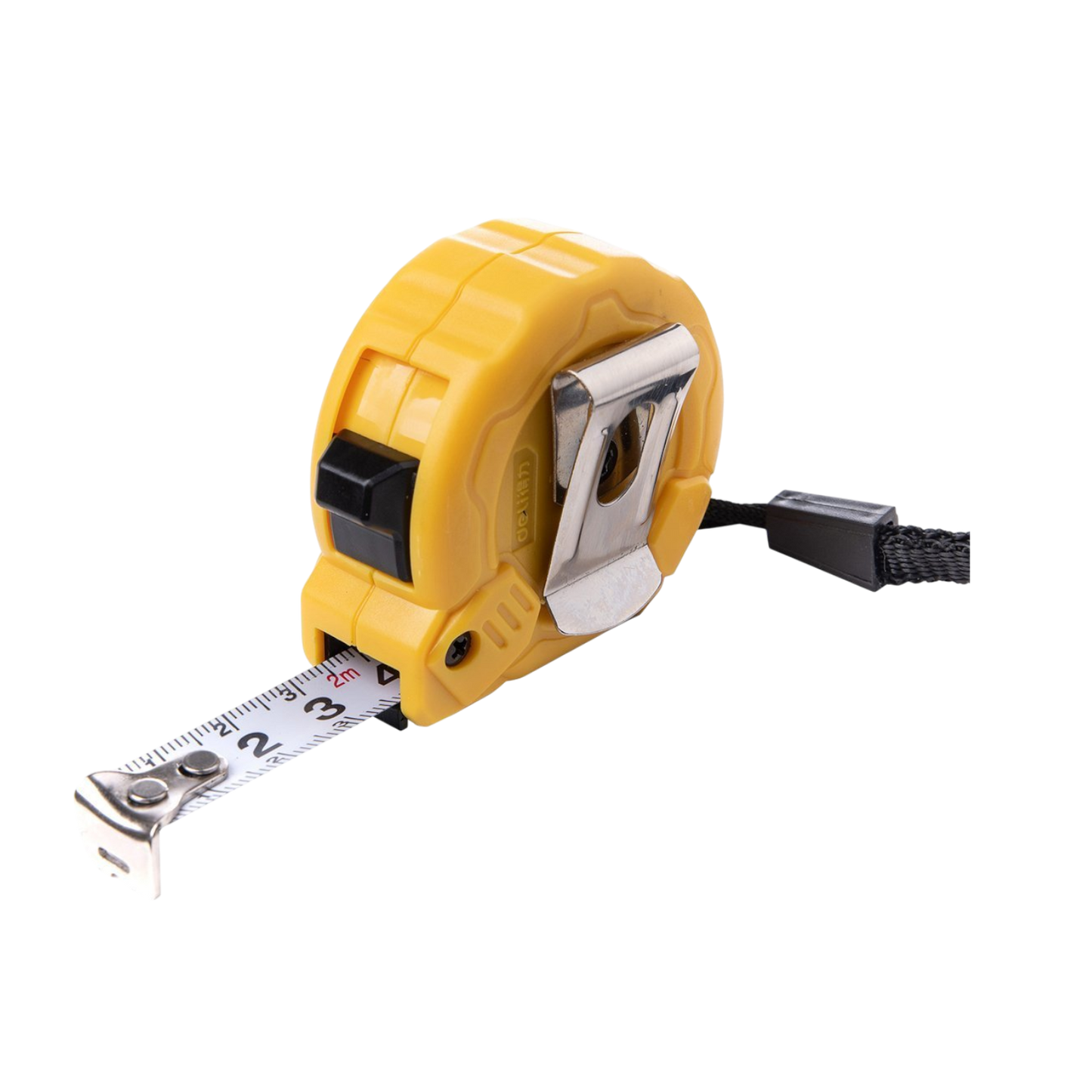 Maßband 2m Rollmaßband Bandmaß Messband Rollmeter Rollband Gelb Rücklaufsperre