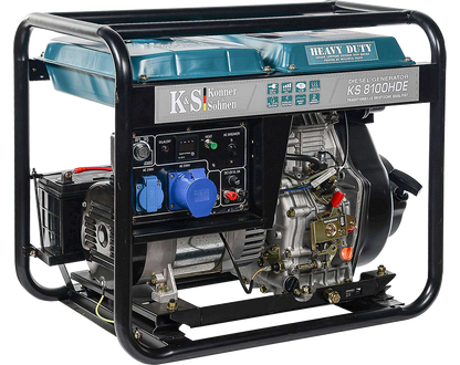KS8100HDE Notstromaggregat 230V 32A Diesel Stromgenerator Notstromerzeuger 6.5kW