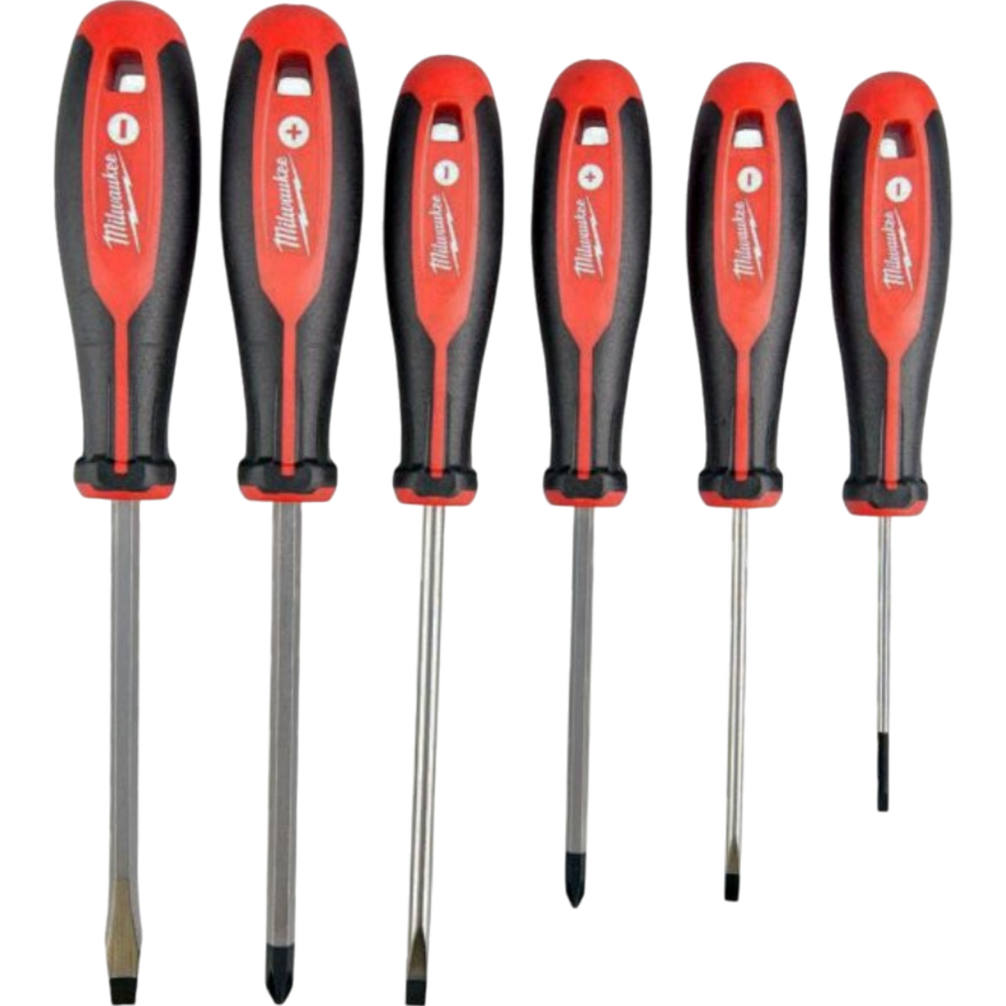 Milwaukee Schraubendreher Set 6tlg TRI-Lobe Schlitz Kreuz PH 1 2 SL 3 4 5.5 6.5