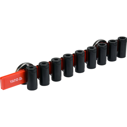 Magnetische Halterung für 9 Schraubendreher 35cm Werkzeugwagen Montagewagen ABS