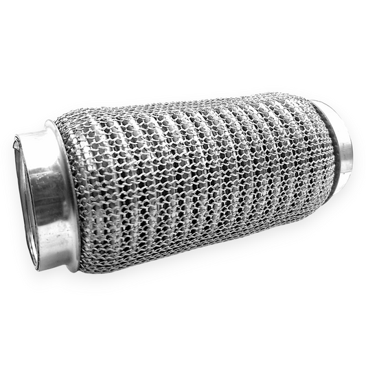 55x170 Flexrohr Flexstück Auspuff Katalysator Softflex Edelstahl mit Interlock