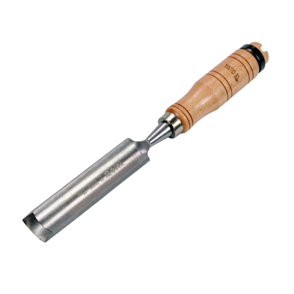 Holzmeißel halbrund Stechbeitel Meißel handkreisförmig 25mm #55 Holzgriff