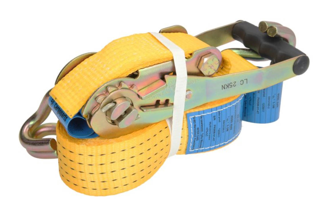 Cargopart's tension belt lashing strap ratchet belt truck car 4000dan 6 meters / 5.5+0.5m