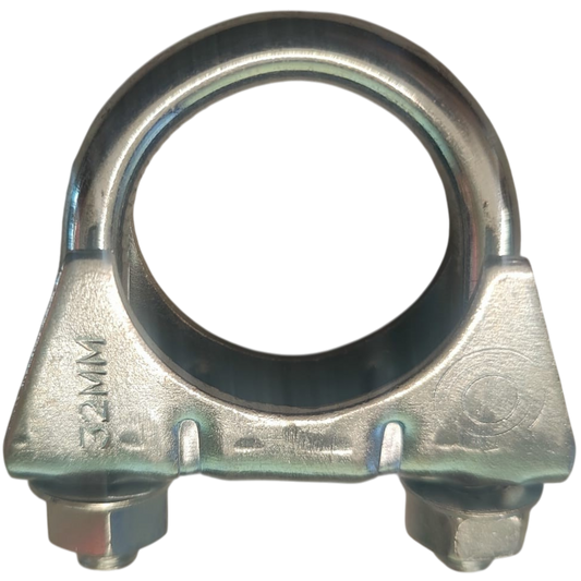 Bügelschelle Auspuffschelle Rohrschelle M8 x 32 mm Rohrklemme Bügelklemme Mofa