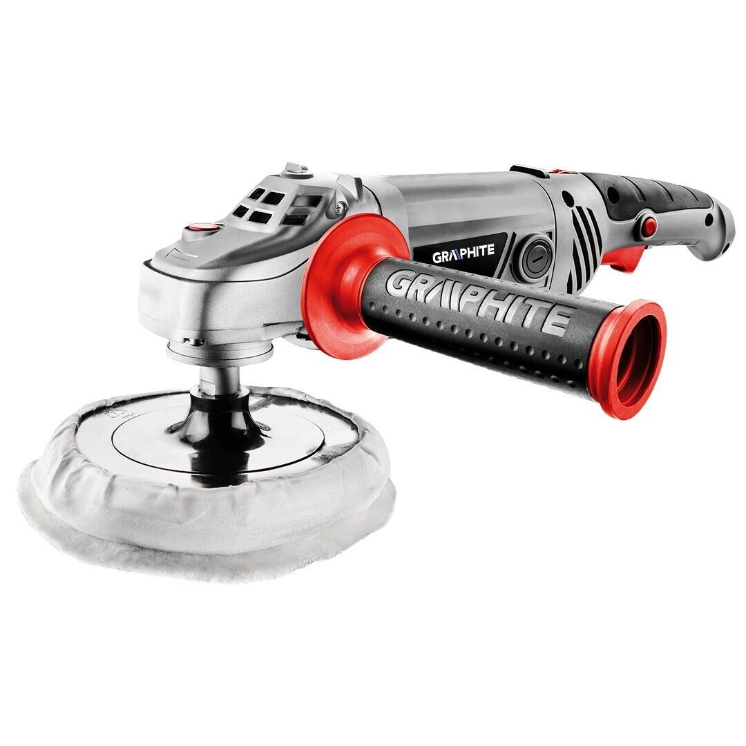 Poliermaschine Schleifmaschine Rotationsschleifer Lack Poliergerät 180mm 1300W