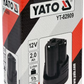 Yato Ersatzakku Batterie Pack Li-Ion Poliermaschine Ratsche Schleifer 2Ah 12V