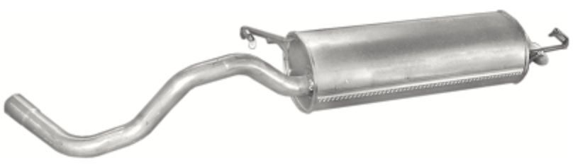 Final silencer end pot exhaust for Golf IV Leon A3 Beetle 1.6 aeh AKL AZD