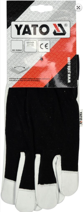 Arbeitshandschuhe Gr 10 XL Montagehandschuhe Schutzhandschuhe Leder dick fest