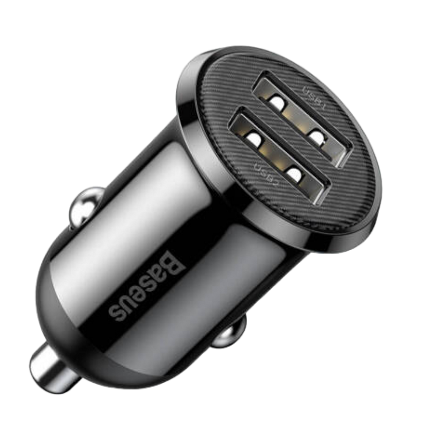 Baseus Autoladegerät Zigarettenanzünder 2x USB 4,8A Universal KFZ PKW schwarz