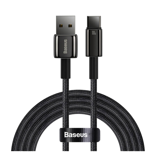 USB zu USB-C Kabel Schnelladekabel Datenübertragungskabel 100W 480 Mbps 1m Handy