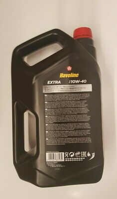 5L Texaco Havoline Extra 10W40 Motoröl Teilsynth. für Fiat Mercedes Renault VW