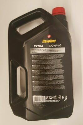 5L Texaco Havoline Extra 10W40 Motoröl Teilsynth. für Fiat Mercedes Renault VW