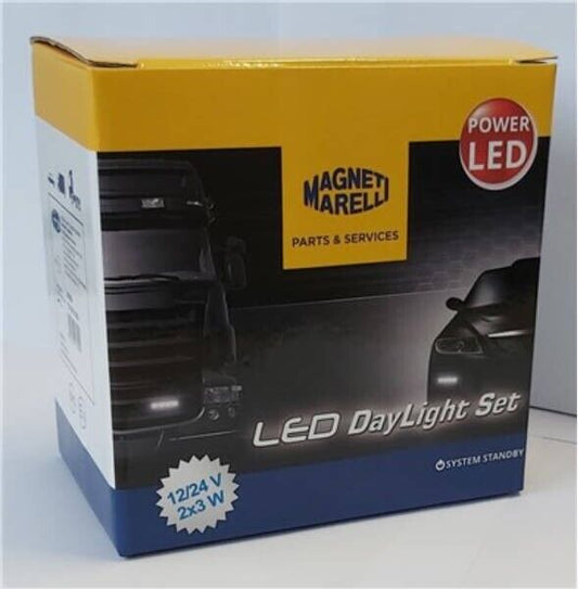 Magneti Marelli LAQ050 Tagfahrlicht Satz 2x 3W Tagfahrleuchte 12/24/36V LED DRL