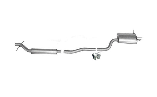 Final silencer Endpuff exhaust at the rear for Chrysler Pacifica 3.5 V6 186KW 4WD