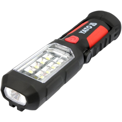 Werkstattlampe Arbeitsleuchte 280lm Taschenlampe Kfz Auto Handlampe 8+1 LED 3xAA