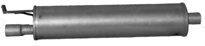 Exhaust mid-powder main/middle silencer for Austin FX4 Taxi 2.7d 58-97