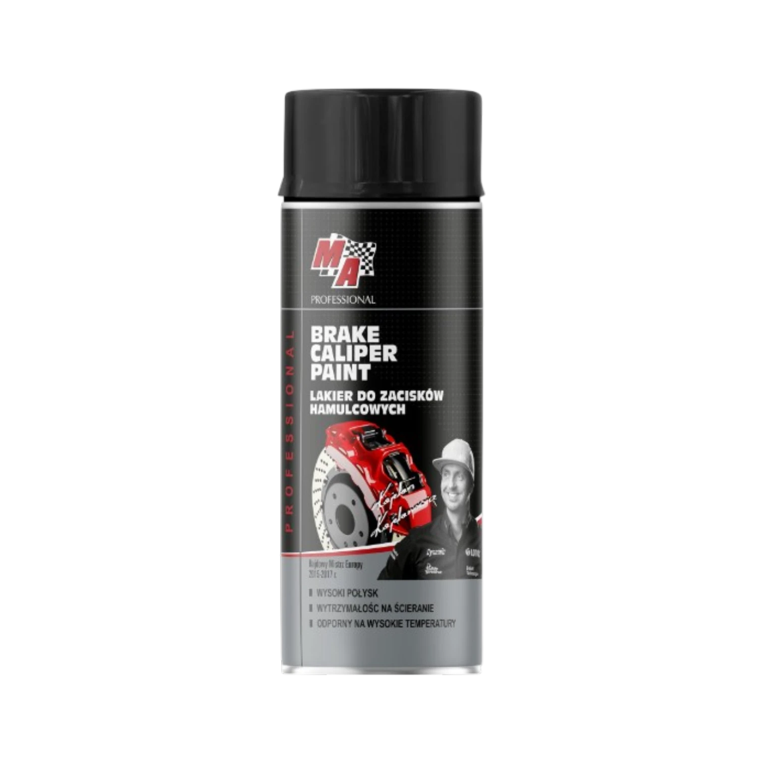 Amtra Bremssattellack 400ml Spray Schwarz Thermolack 260°C Farbe hitzefest